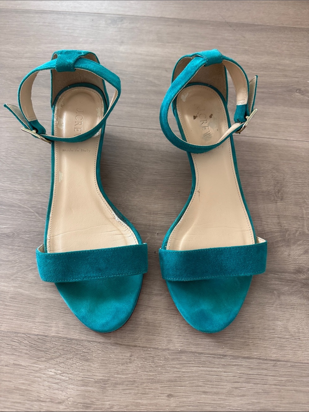 J. Crew suede sandals